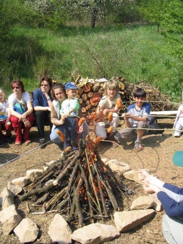 Otvírání studánky - 30.4.2005